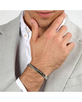 Βραχιόλι Trussardi T-Steel TJAXV05 -  Βραχιόλι Trussardi T-Steel TJAXV05 -