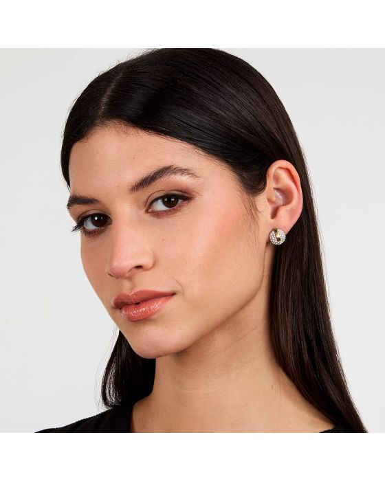Σκουλαρίκια Trussardi T-Round TJAYF14 -  Σκουλαρίκια Trussardi T-Round TJAYF14 -