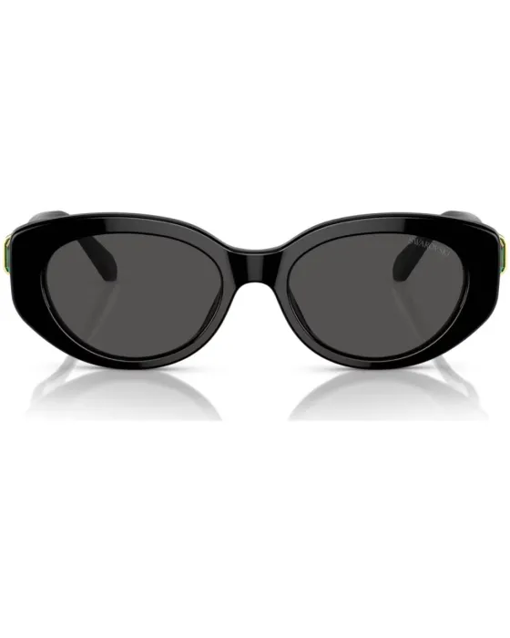 Γυαλιά ηλίου Swarovski Lucent SK6002 5679544, Μαύρο σκελετός, Μαύρο φακοί