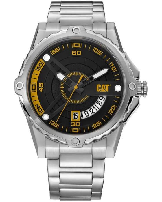 Men's watch Caterpillar Newport AM14111127, Black dial, Bracelet in Stainless Steel