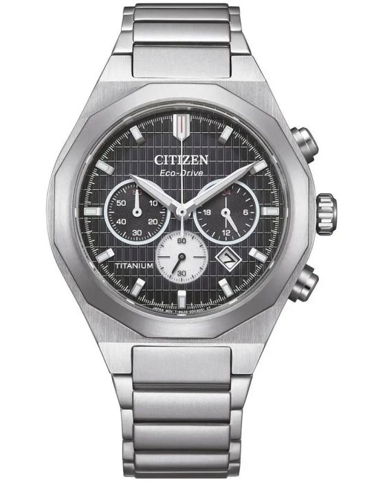 Citizen Super Titanium Zenshin Senkei Eco-Drive Chronograph CA4690-51E