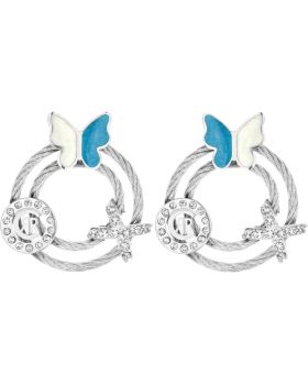 Σκουλαρίκια Cerruti Papillon CIJLE0000801