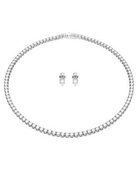 Σετ Κολιέ & Σκουλαρίκια Swarovski Tennis Matrix 5647730