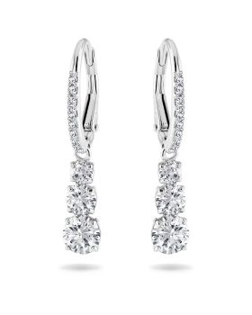 Σκουλαρίκια Swarovski Attract Trilogy Round Rhodium 5416155