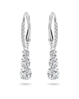 Σκουλαρίκια Swarovski Attract Trilogy Round Rhodium 5416155