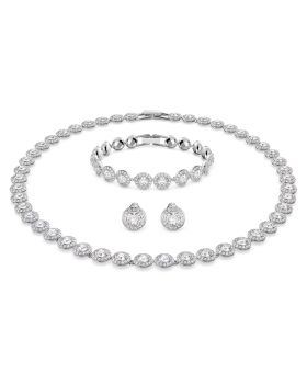 Σετ Κολιέ, Σκουλαρίκια & Βραχιόλι Swarovski Una Angelic 5367853
