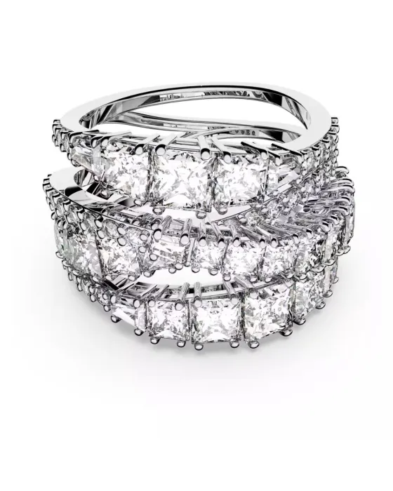 Swarovski Twist Wrap White Rhodium Shiny 