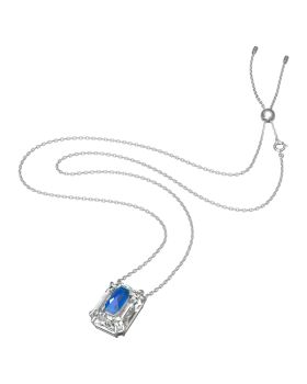 Κολιέ Swarovski Chroma Octagon Rhodium 5600625