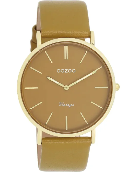 Women's watch Oozoo Vintage C20327, Oil dial, Strap in Leather