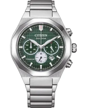 Citizen Super Titanium Zenshin Senkei Eco-Drive Chronograph CA4691-59X