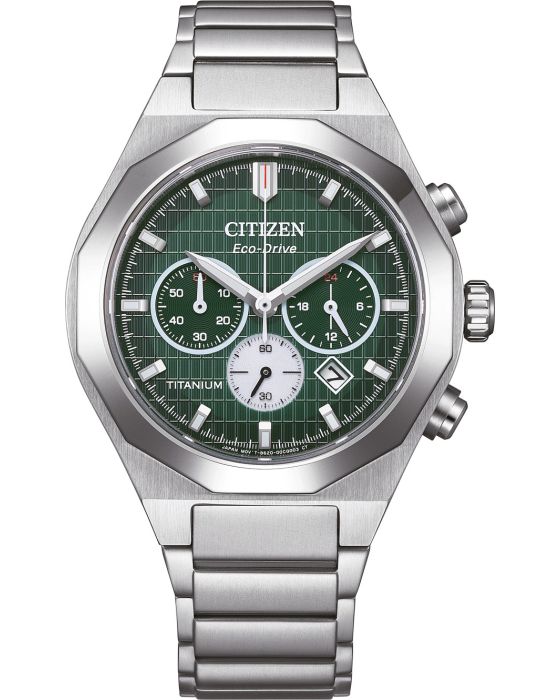 Citizen Super Titanium Zenshin Senkei Eco-Drive Chronograph CA4691-59X