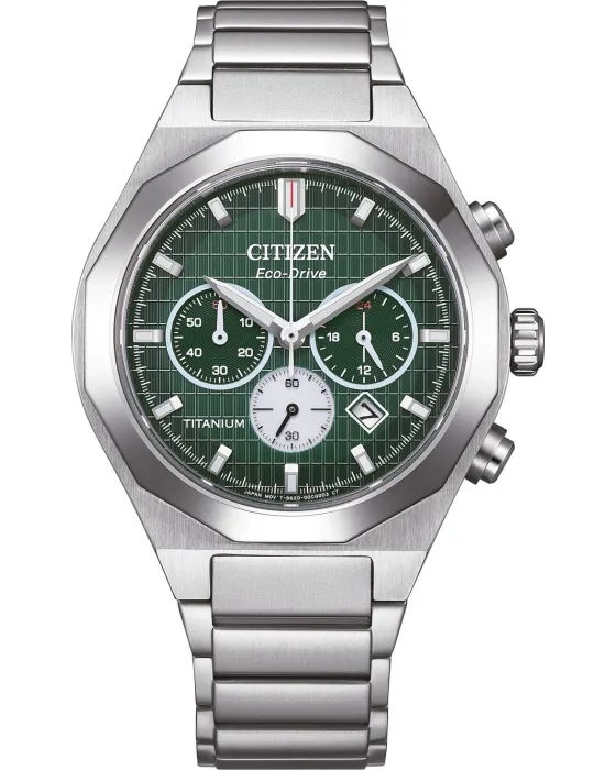 Citizen Super Titanium Zenshin Senkei Eco-Drive Chronograph CA4691-59X