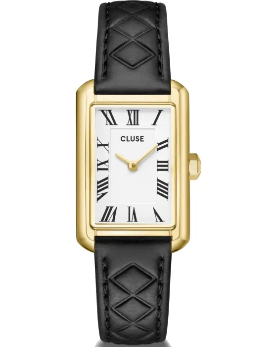 Female watch Cluse Belisenna CW15005, White dial, Strap in Leather