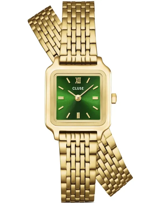 Female watch Cluse Gracieuse Mini CW15504, Green dial, Bracelet in Stainless Steel