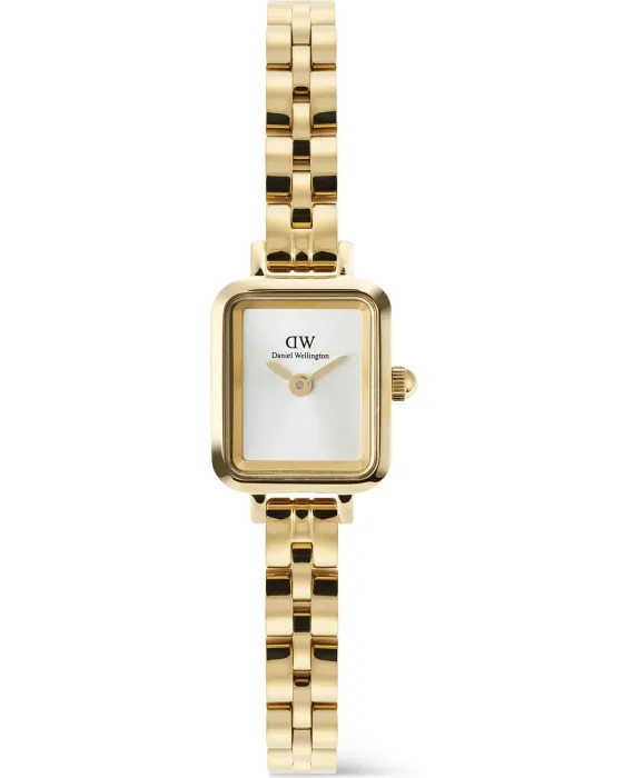 Daniel Wellington Quadro Mini Arch 3-link White Sunray DW00100850