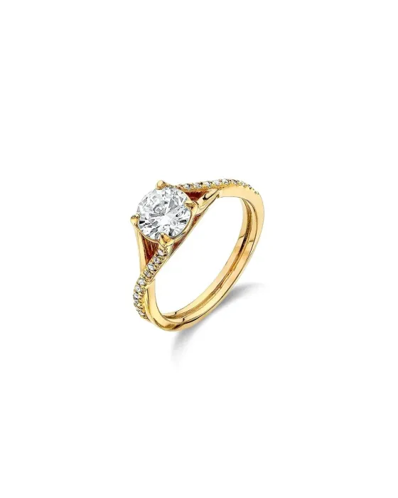 Vogue Ring Silver 925 20171954101, Silver 925, Gold