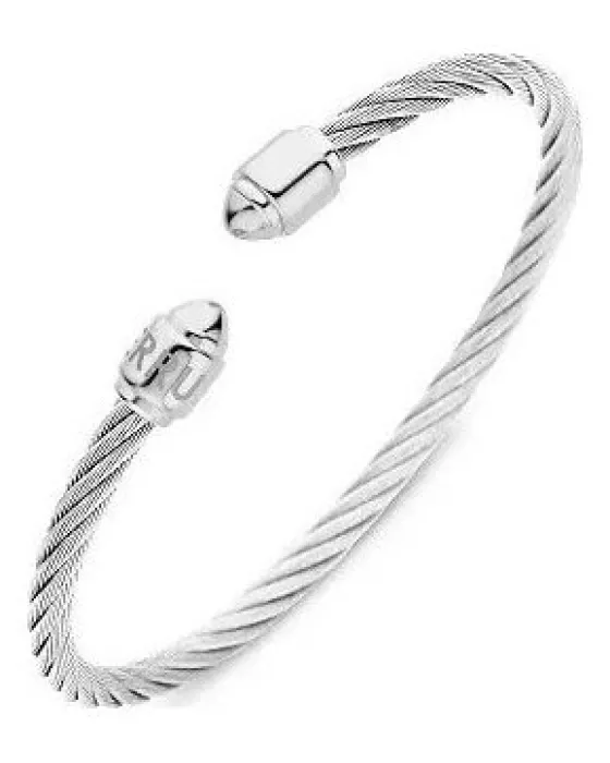Βραχιόλι Cerruti Iconic Cable Memory CIJLB0004316, Ανοξείδωτο ατσάλι, Ασημί