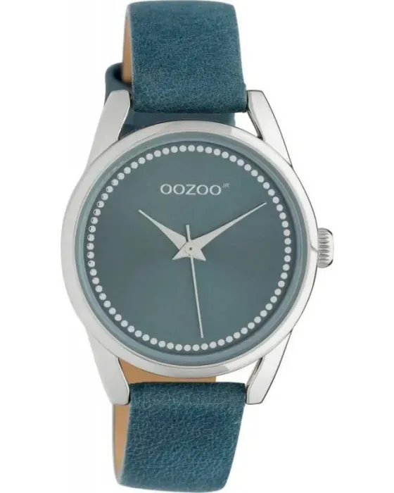 Women's watch Oozoo Timepieces JR307, Blue dial, Strap in Leather