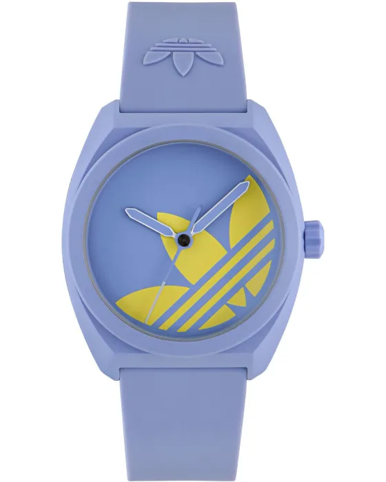 Women's / Men's watch Adidas Originals Project Three AOST25543, Purple dial, Strap in Material Biological Origin