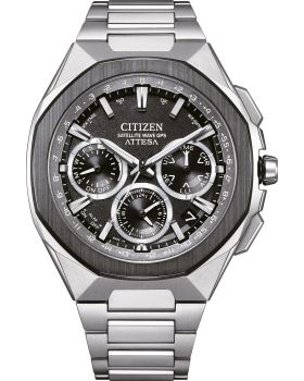 Citizen Attesa Satellite Eco-Drive WaveGPS Radiocontrolled Super Titanium CC4104-53E Citizen Attesa Satellite Eco-Drive WaveGPS Radiocontrolled Super Titanium CC4104-53E