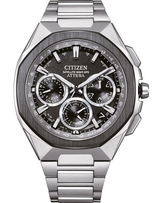 Citizen Attesa Satellite Eco-Drive WaveGPS Radiocontrolled Super Titanium CC4104-53E Citizen Attesa Satellite Eco-Drive WaveGPS Radiocontrolled Super Titanium CC4104-53E