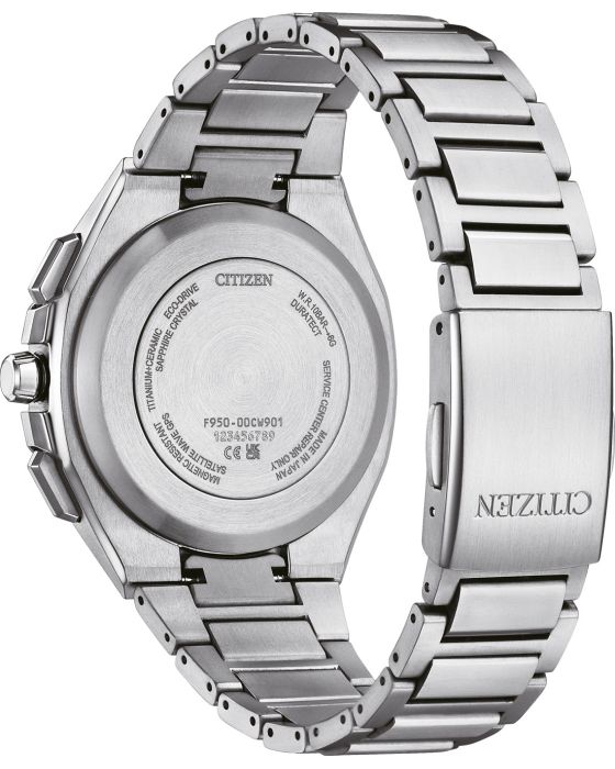 Citizen Attesa Satellite Eco-Drive WaveGPS Radiocontrolled Super Titanium CC4104-53E -  Citizen Attesa Satellite Eco-Drive WaveGPS Radiocontrolled Super Titanium CC4104-53E -