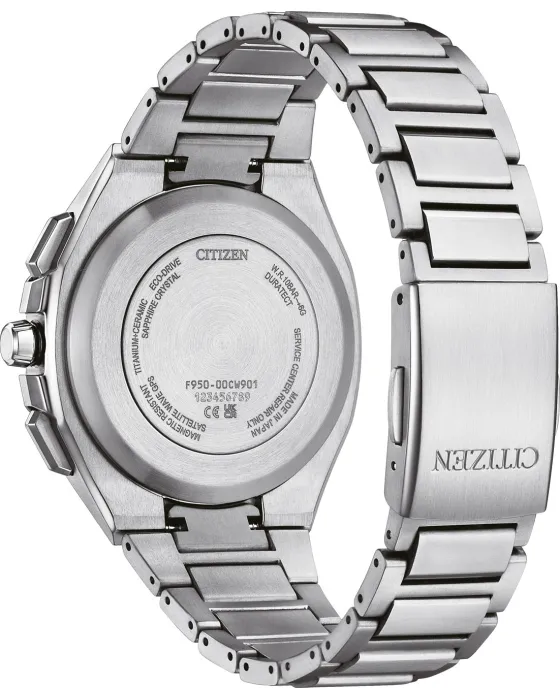 Citizen Attesa Satellite Eco-Drive WaveGPS Radiocontrolled Super Titanium CC4104-53E - 