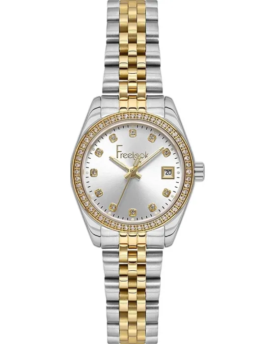 Female watch Freelook Charmant Crystals FL.1.10513-5, Silver dial, Bracelet in Stainless Steel