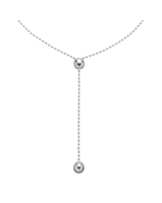 Necklace Κολιέ U.S. Polo Assn. JW2246NK, Brass, Silver