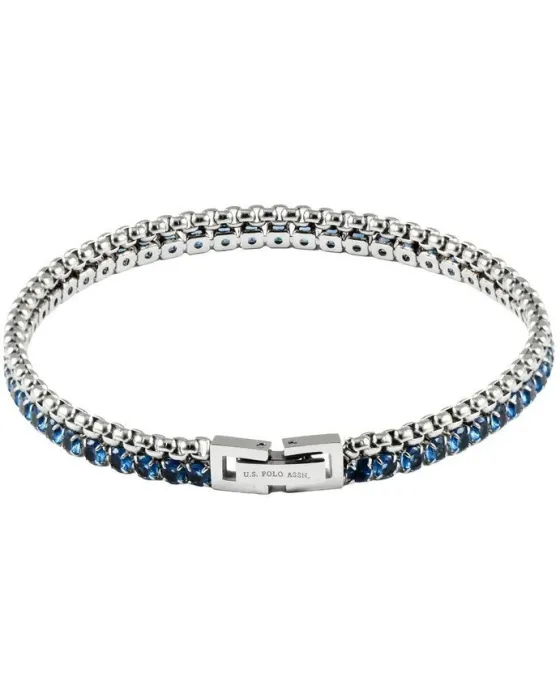 U.S. Polo Assn. Bracelet JW9293BR, Stainless steel, Blue / Silver