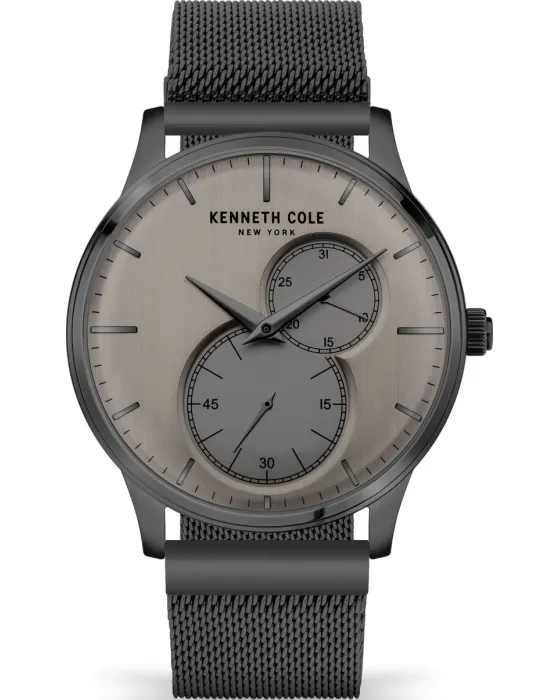 Men's watch Kenneth Cole Modern Classic Slim KCWGK2125201, Grey dial, Bracelet in Stainless Steel