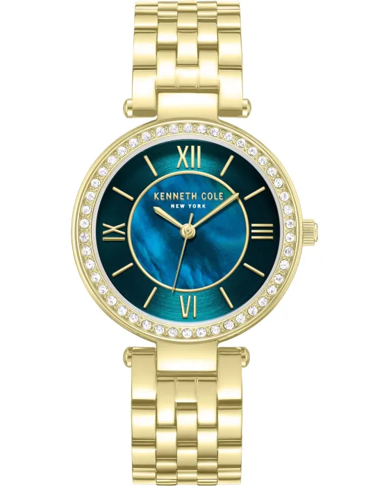 Women's watch Kenneth Cole Modern Classic KCWLG0062202, Mother Of Pearl / Multicolour dial, Bracelet in Stainless Steel
