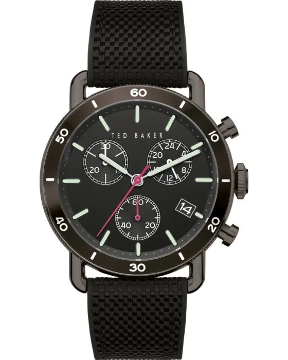 Men's watch Ted Baker Magarit BKPMGF903, Black dial, Strap in Fabric