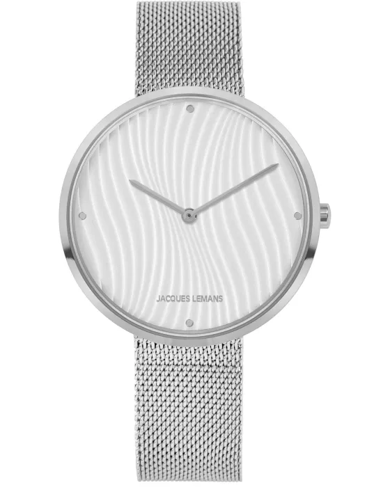 Women's watch Jacques Lemans Design 1-2093G, Silver dial, Bracelet in Stainless Steel