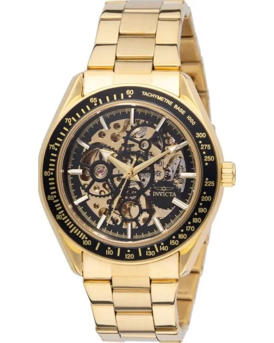 Ανδρικό ρολόι Invicta Pro Diver Automatic 49502, Μαύρο καντράν, Μπρασελέ από Ανοξείδωτο ατσάλι