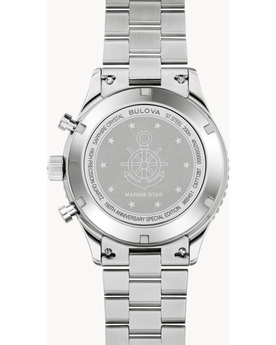 Bulova Marine Star Chronograph 150th Anniversary 98B451 - 