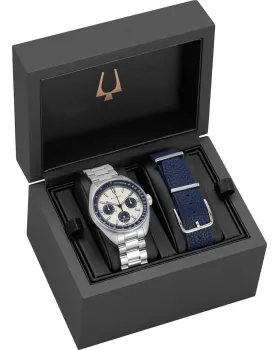 Bulova Lunar Pilot Chronograph Box Set 98K112 - 