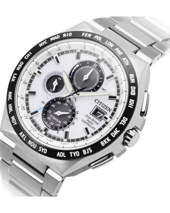 Citizen Eco-Drive Super Titanium Radio Controlled AT8238-84A - 