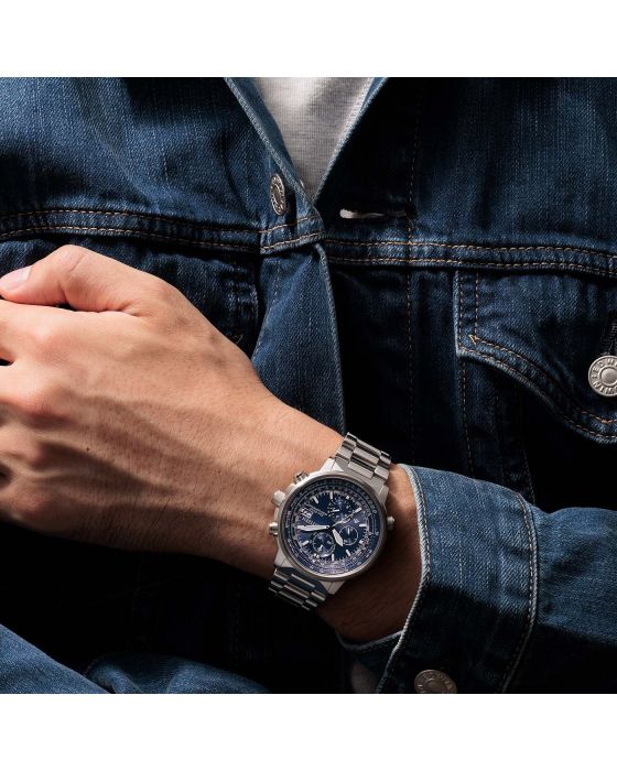 Citizen Promaster Sky Eco-Drive Radio Controlled Chronograph AT8300-58L - 