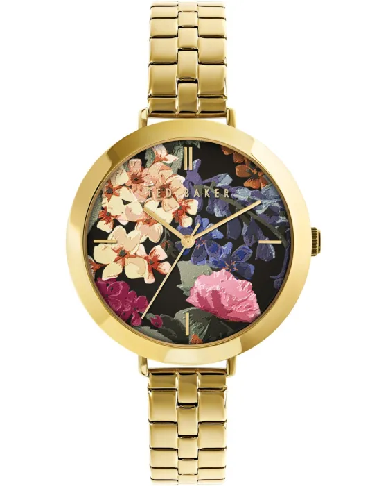 Female watch Ted Baker Ammy Floral BKPAMF103, Multicolour dial, Bracelet in Stainless Steel
