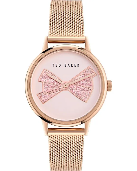 Women's watch Ted Baker New Phylipa BKPPHF410, Pink dial, Bracelet in Stainless Steel