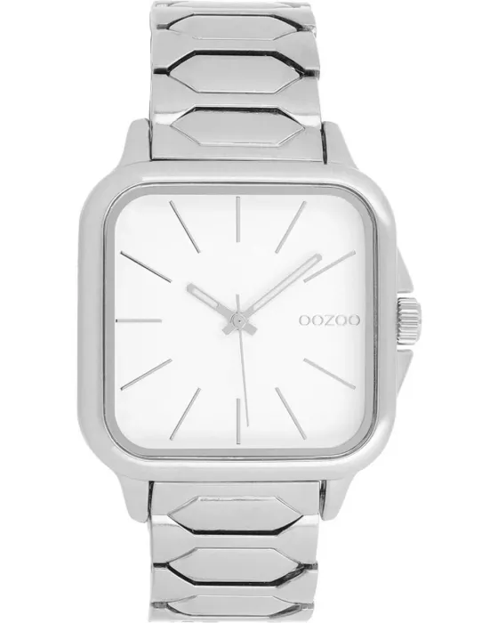 Female / Male watch Oozoo Timepieces C11600, Silver dial, Bracelet in Stainless Steel