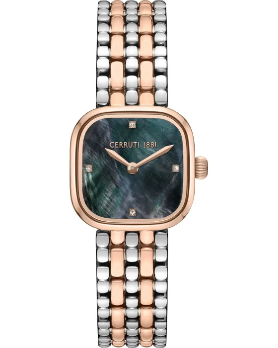 Women's watch Cerruti Casena CIWLG0086604, Mother Of Pearl dial, Bracelet in Stainless Steel