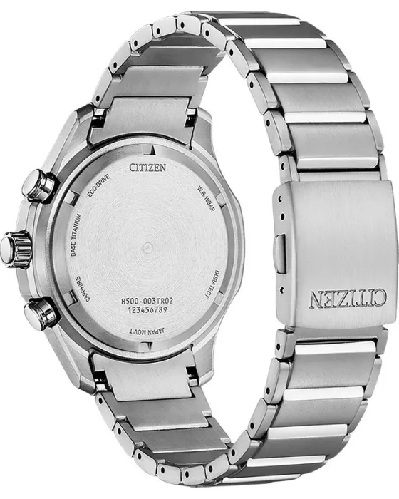 Citizen Eco-Drive Titanium Chronograph AT2530-85L - 