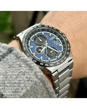 Citizen Eco-Drive Super-Titanium Radio Controlled AT8238-84L - 