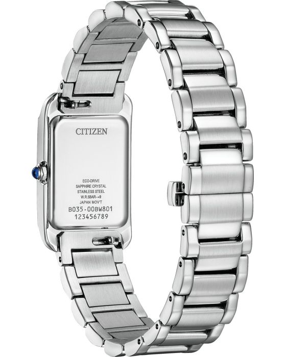 Citizen Rectangular Eco-Drive EW5620-55A - 