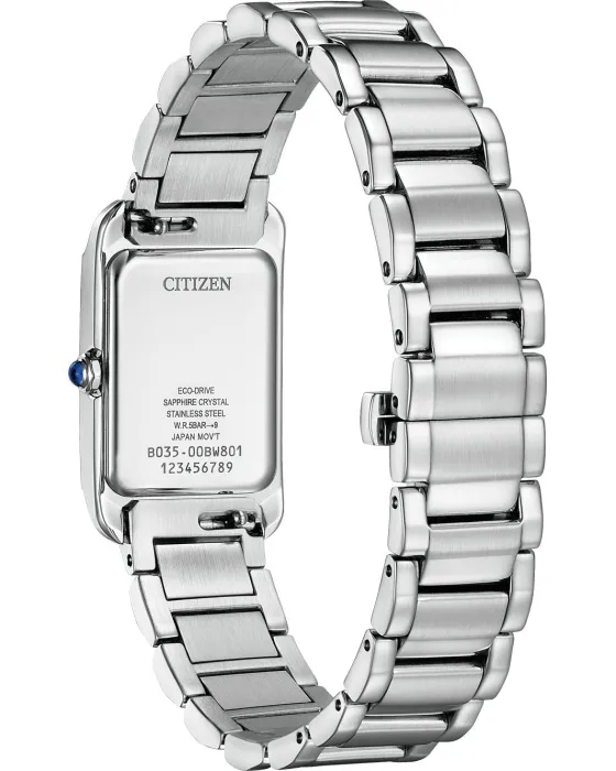 Citizen Rectangular Eco-Drive EW5620-55A - 