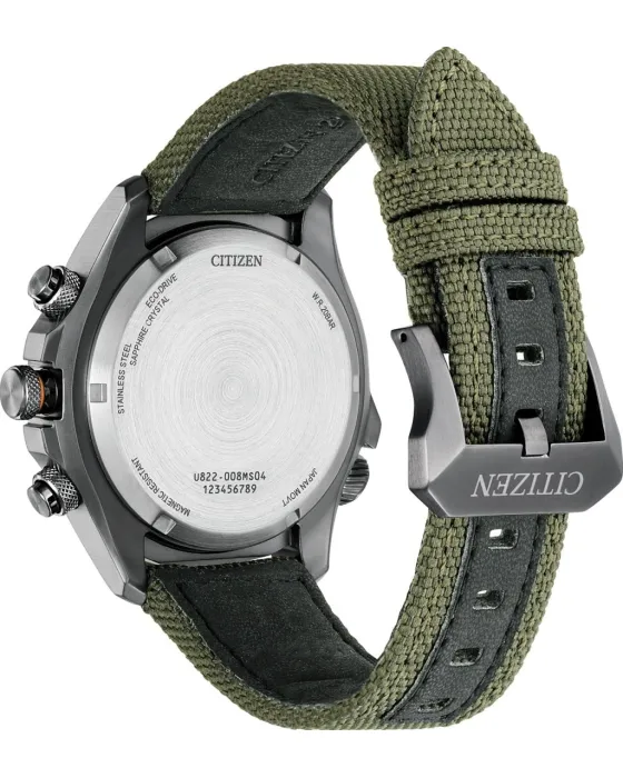 Citizen Promaster Eco-Drive JV1005-02W, όψη 3