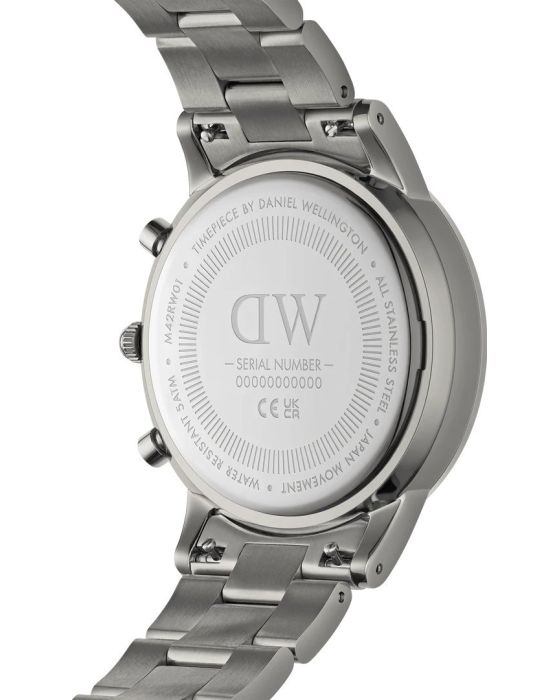 Daniel Wellington Iconic Link Graphite Chronograph DW00100643 - 
