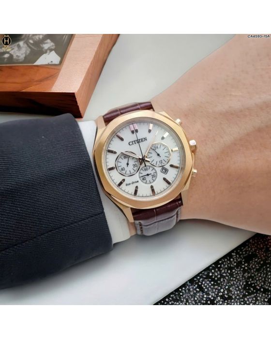 Citizen Classic Eco-Drive Chronograph CA4593-15A - 